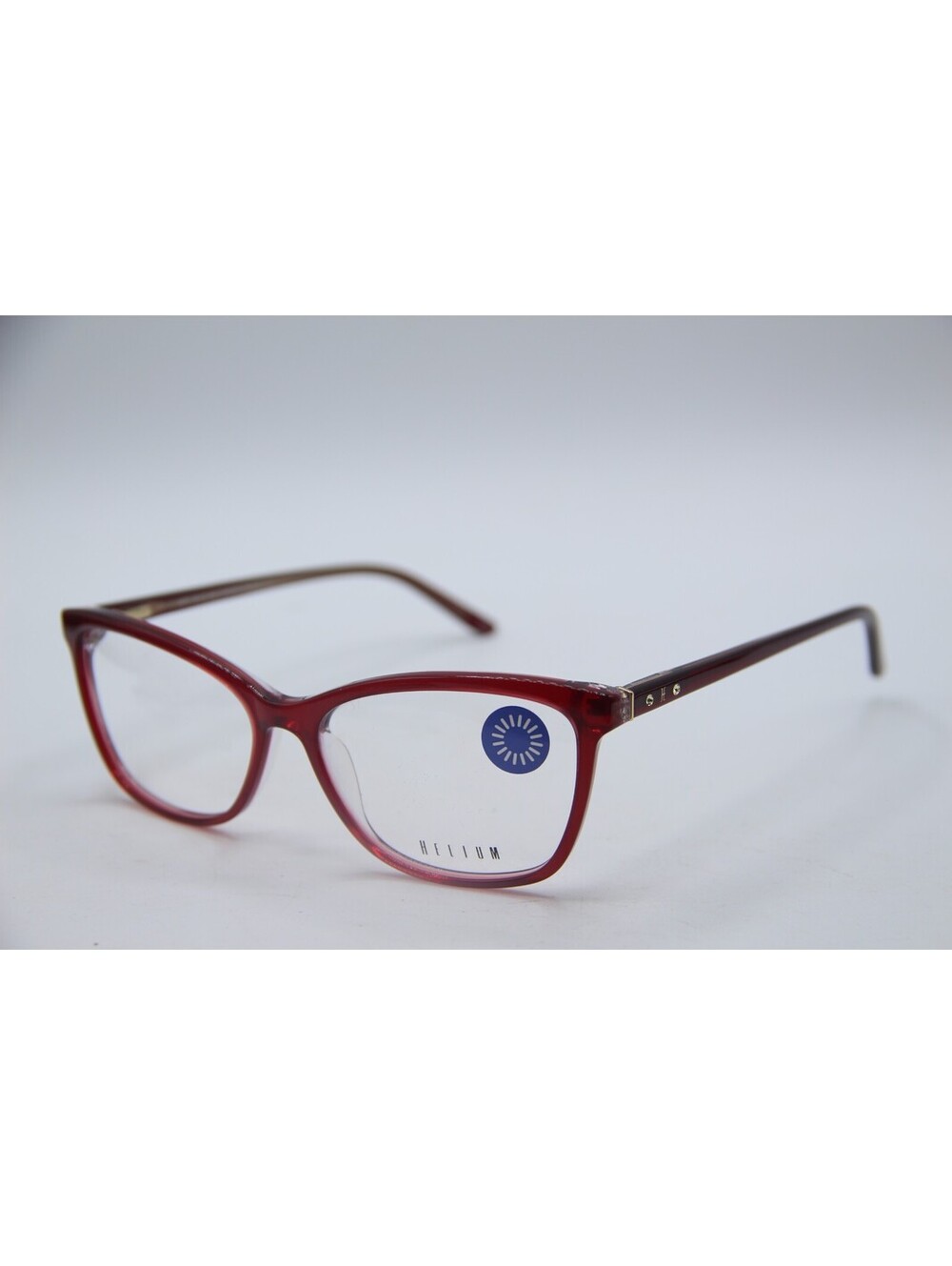 Helium 4411 Cherry/Crystal Authentic Eyeglasses 56-15 140